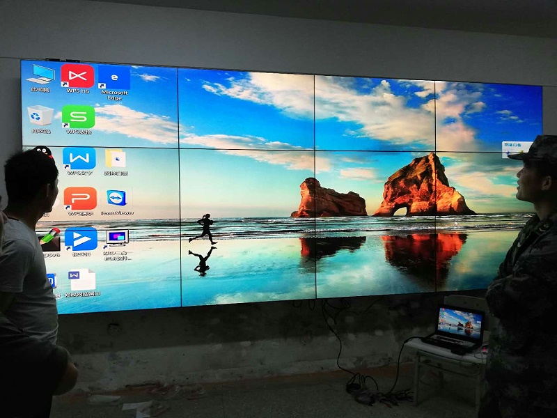 中亿睿49寸液晶拼接屏助力新疆乌鲁木齐某军区信息化建设