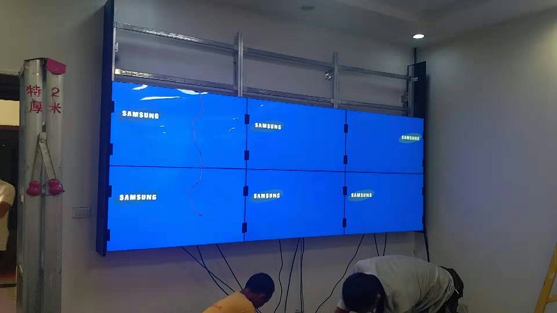 三星46寸液晶拼接屏打造贵州铜仁军分区多媒体信息展示系统平台