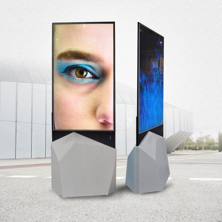 立式双面广告机