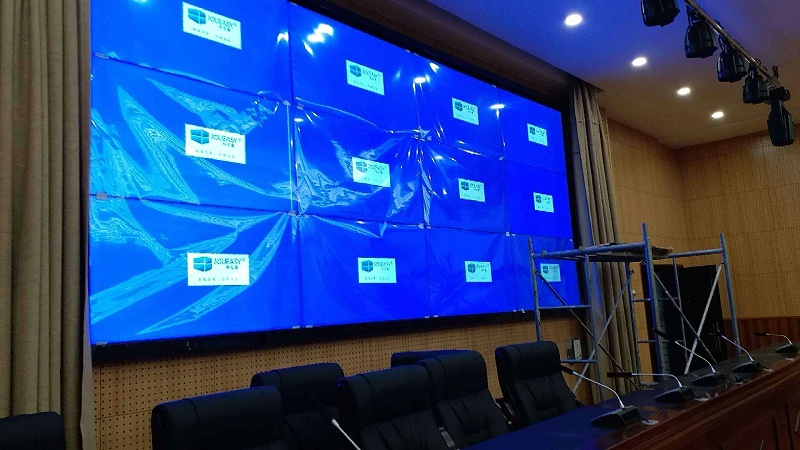 贵州铜仁第二中学46寸液晶拼接屏