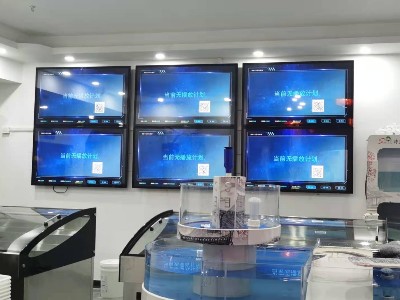 中亿睿广告机为深圳诗迈儿花园酒家餐饮业赋能，让精彩已在“吃”之外