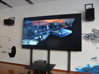 「立标杆，树品牌」中亿睿55寸液晶拼接屏亮相宁夏吉普汽车4S店