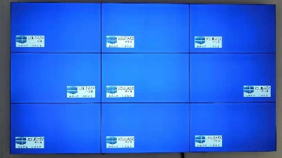 中亿睿9台拼接屏助力常州湖滨花园商业街打造数字化宣传展示系统平台