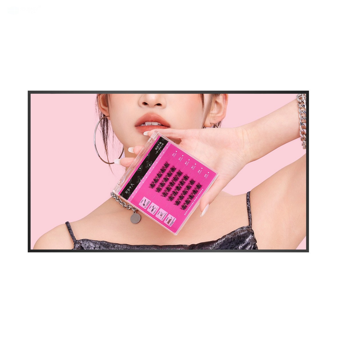 65寸超薄灯箱屏广告机