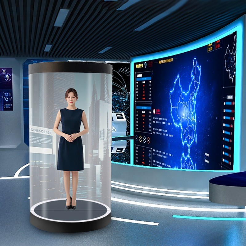 75寸3D虚拟人全息舱