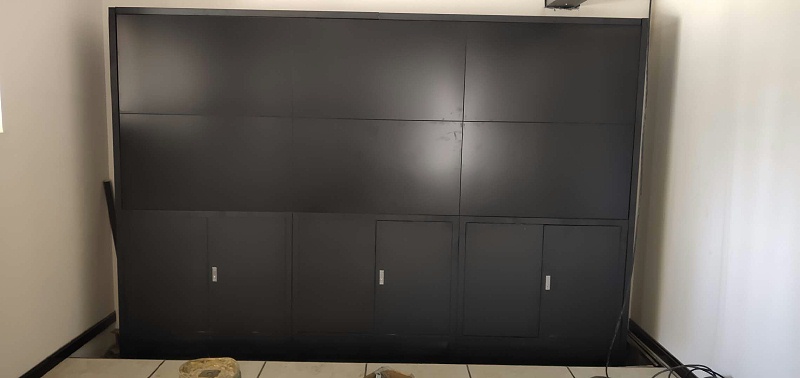 湖北鄂州航空都市安置区项目46寸液晶拼接