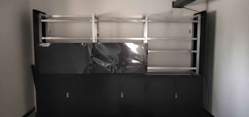 湖北鄂州航空都市安置区项目46寸液晶拼接