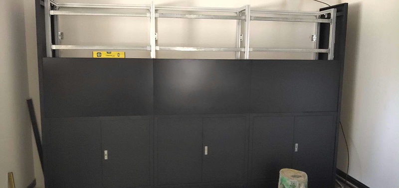 湖北鄂州航空都市安置区项目46寸液晶拼接