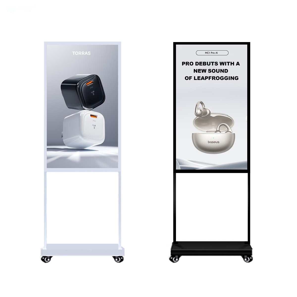 43寸立式双面广告机