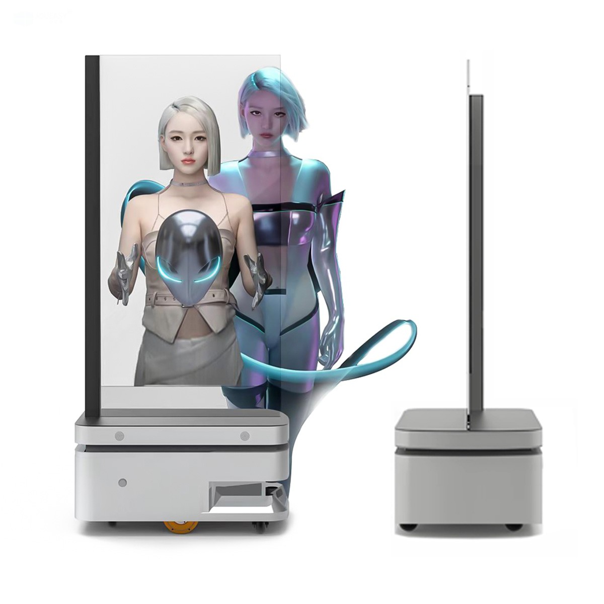 77寸OLED  AI数字人