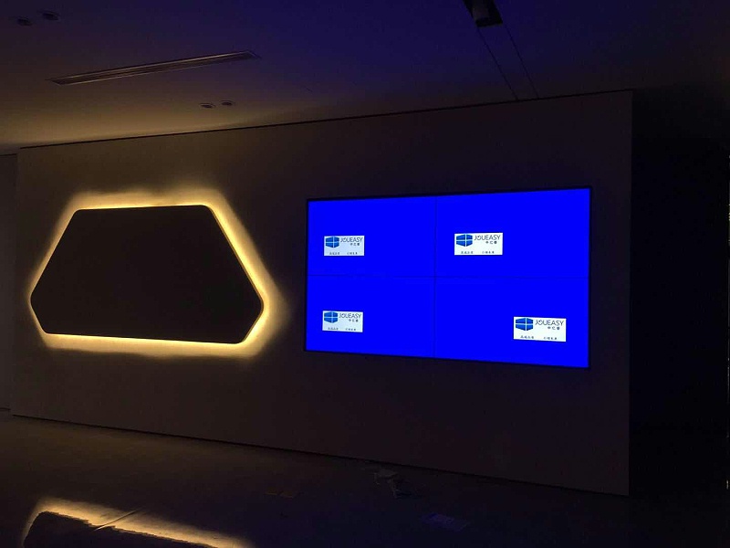 中亿睿拼接屏助力河北石家庄中山里项目展厅打造科技感展厅