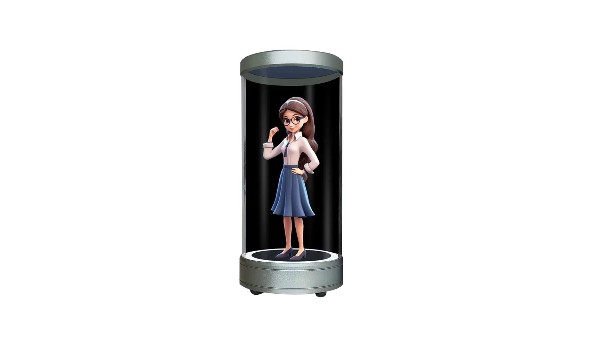 颠覆想象，触手可及：5.5寸数字人全息舱引领全息交互新纪元