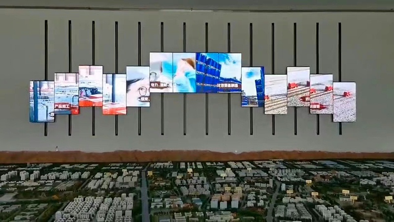承时代风华，沐改革春风|多屏联动数字矩阵屏入驻内蒙呼和浩特城市规划馆